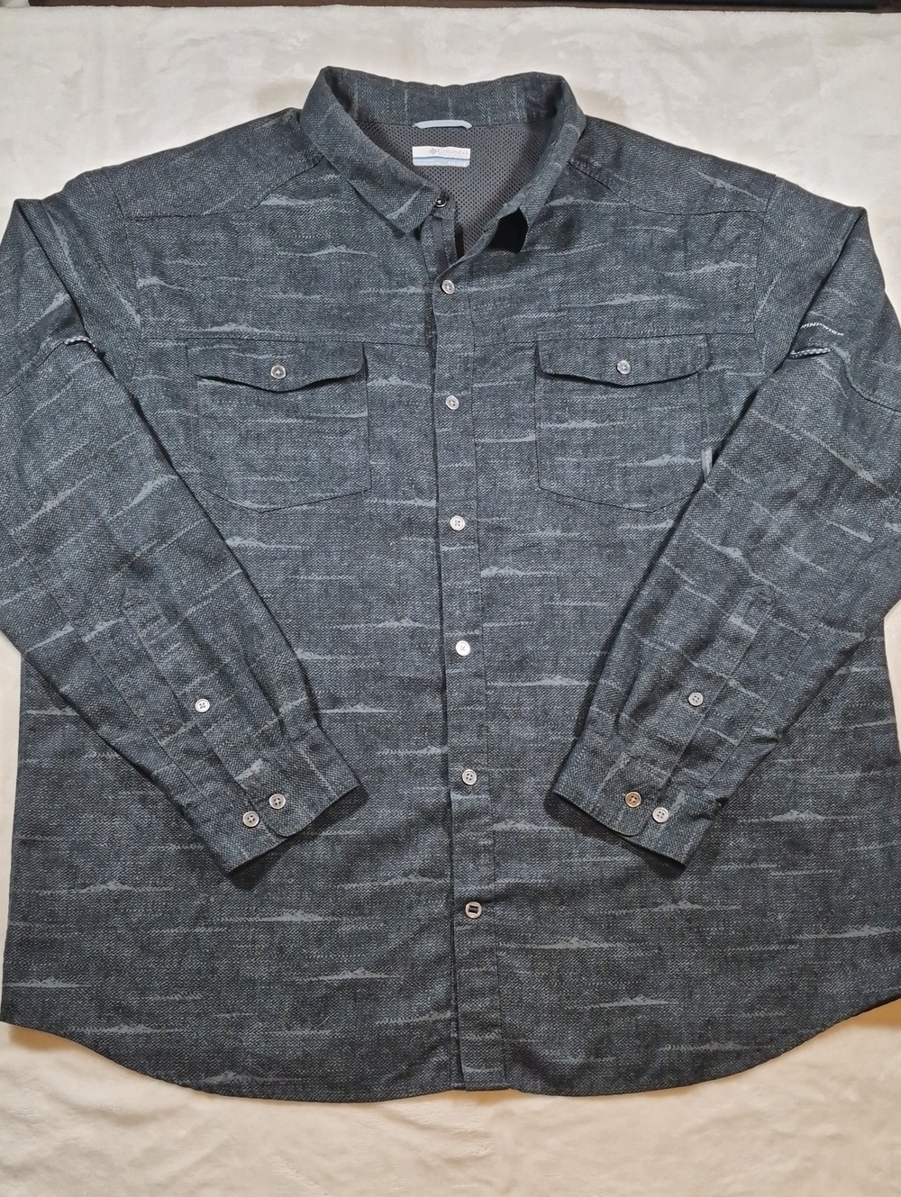 Columbia Men's Slate Gray Lightweight Shirt Jacket